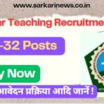 GJU Hisar Teaching Recruitment 2023 Apply Online For 32 Posts